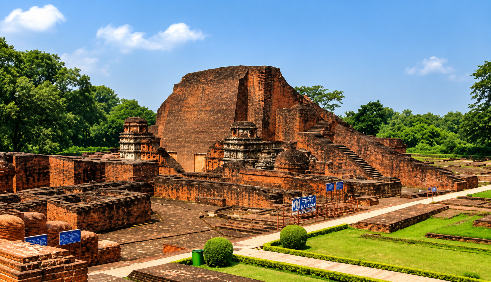 Nalanda Heritage Aerial