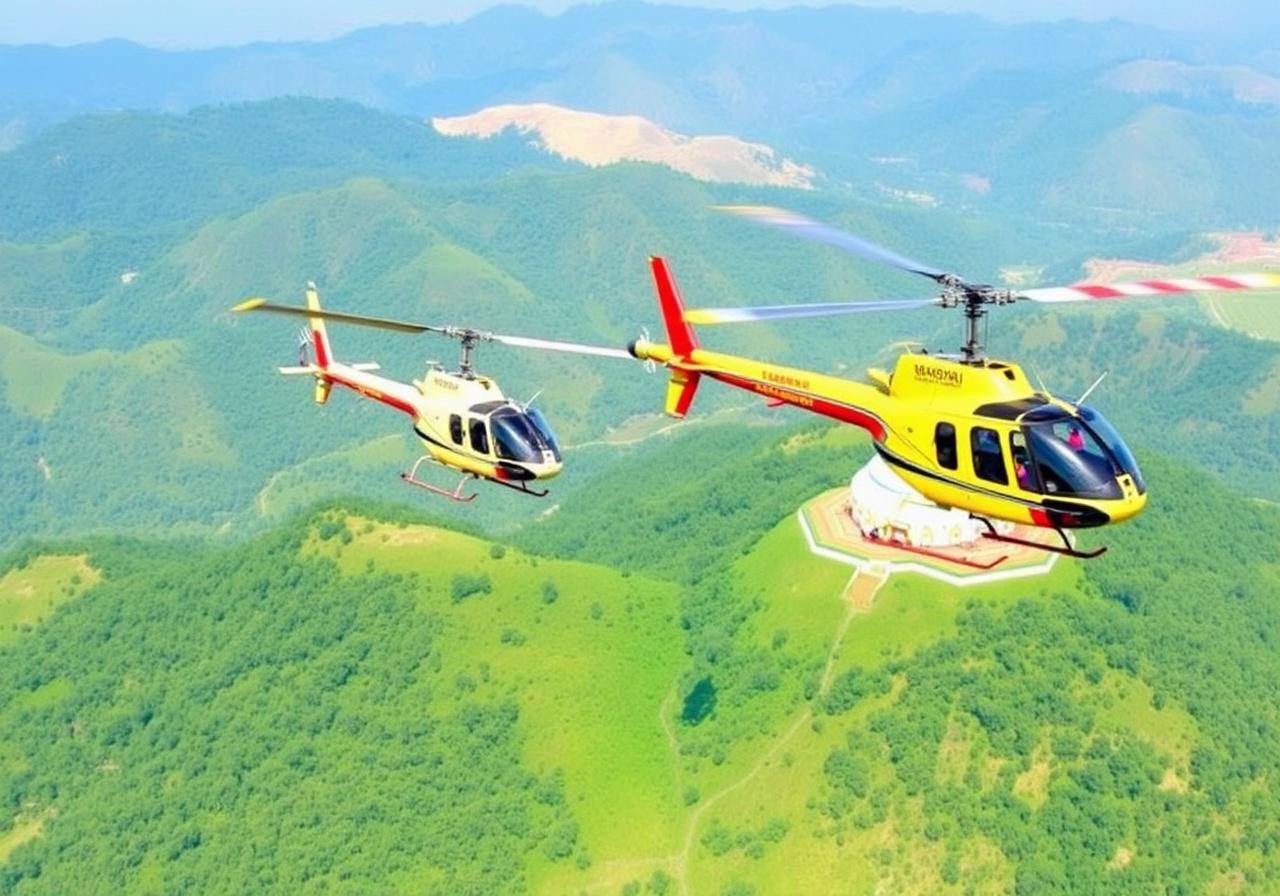 Rajgir hills aerial